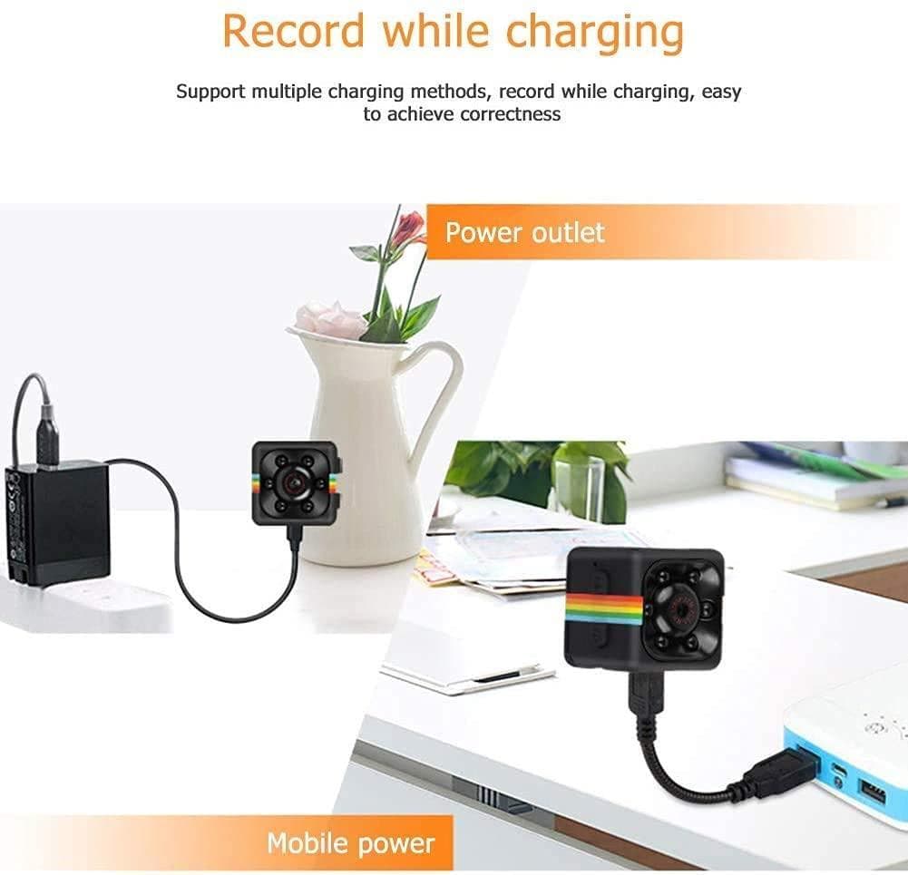 Mini Spy Camera 2.2cm Black Portable Security