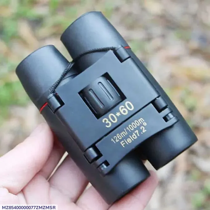 30-60 Clear Vision Binoculars Black ABS Camping Gear